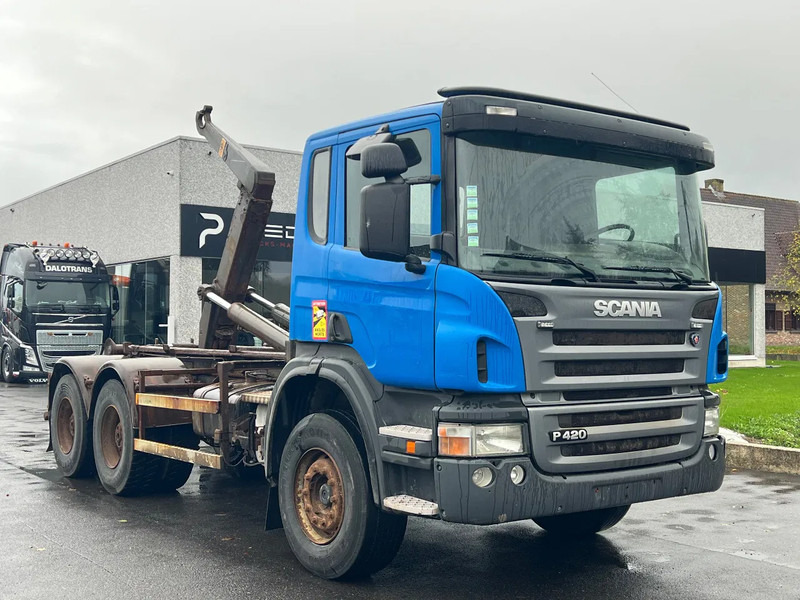 Scania P420 Belgian truck**205.000km**Retarder full steel** - Camion ampliroll: photos 1 Scania P420 Belgian truck**205.000km**Retarder full steel** - Camion ampliroll: photos 1