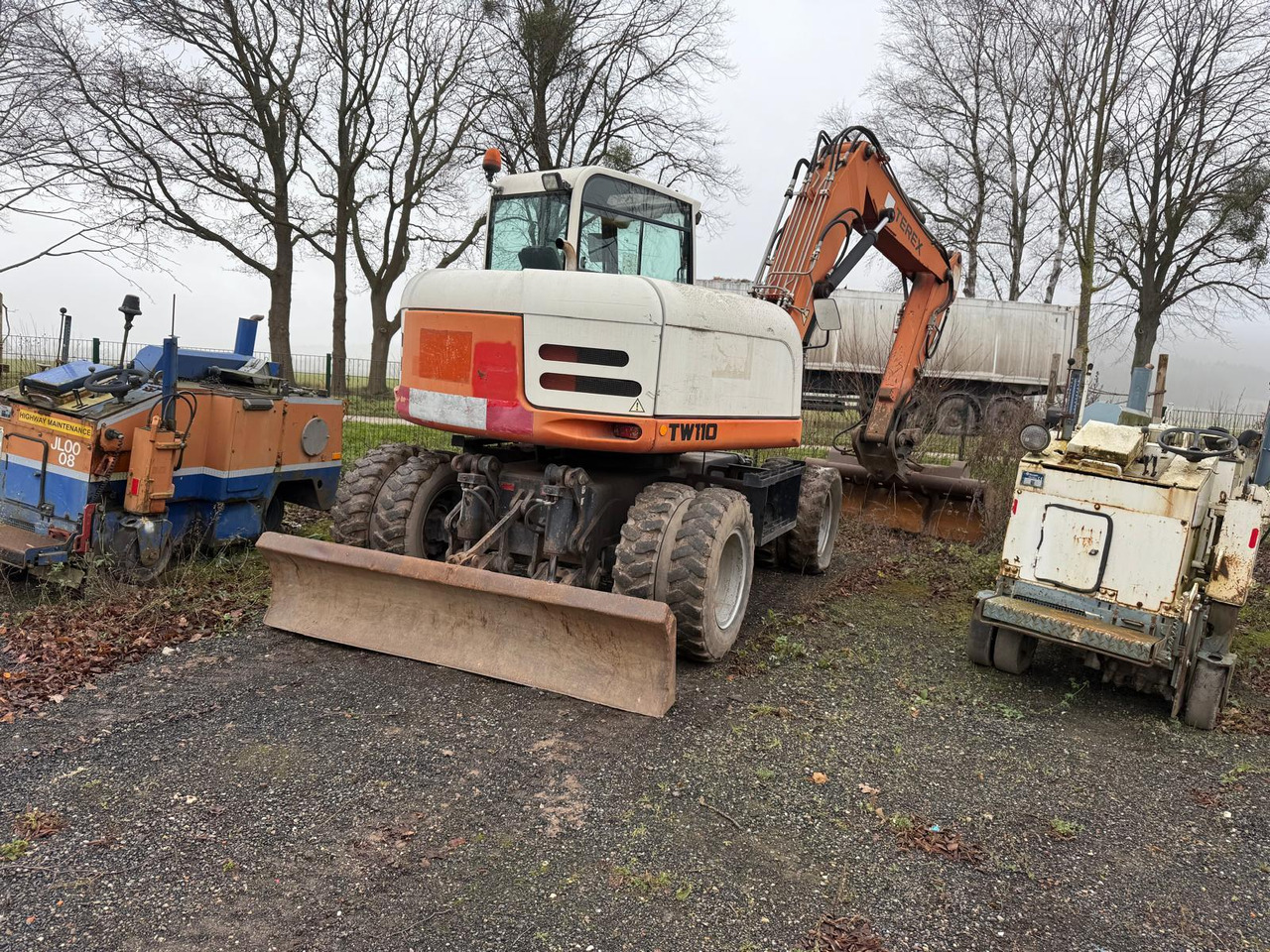 Pelle sur pneus Terex TW 110 Mobil-Excavator: photos 34