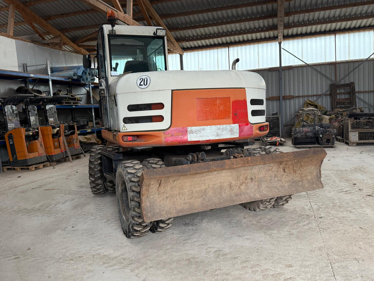 Pelle sur pneus Terex TW 110 Mobil-Excavator: photos 7