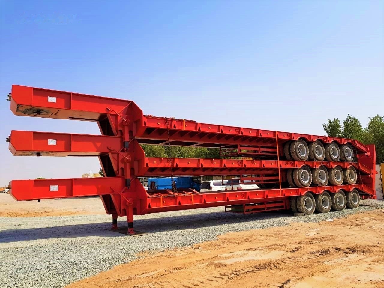 AME 80 Ton Lowbed from Manufacturer Company - Semi-remorque surbaissé: photos 1 AME 80 Ton Lowbed from Manufacturer Company - Semi-remorque surbaissé: photos 1