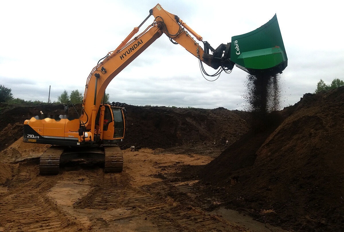 Godet de tri pour Pelle neuf AME Screener Crusher Bucket: photos 9 Godet de tri pour Pelle neuf AME Screener Crusher Bucket: photos 9