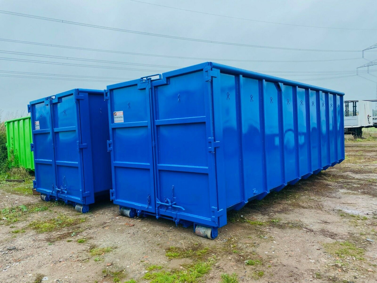 Abrollcontainer neu, 37 m³, 7 m. Garant 15 to - Semi-remorque porte-conteneur/ Caisse mobile: photos 1 Abrollcontainer neu, 37 m³, 7 m. Garant 15 to - Semi-remorque porte-conteneur/ Caisse mobile: photos 1