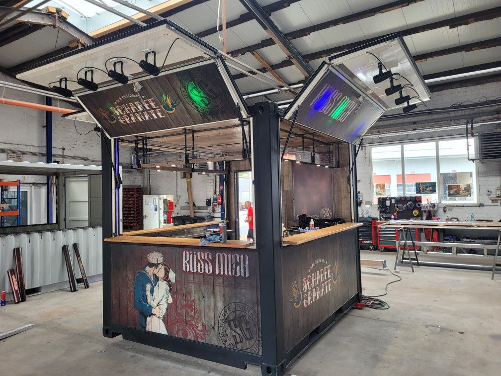Premium Container Mobile Bar Event Food Truck Kn - Caisse mobile/ Conteneur: photos 2 Premium Container Mobile Bar Event Food Truck Kn - Caisse mobile/ Conteneur: photos 2