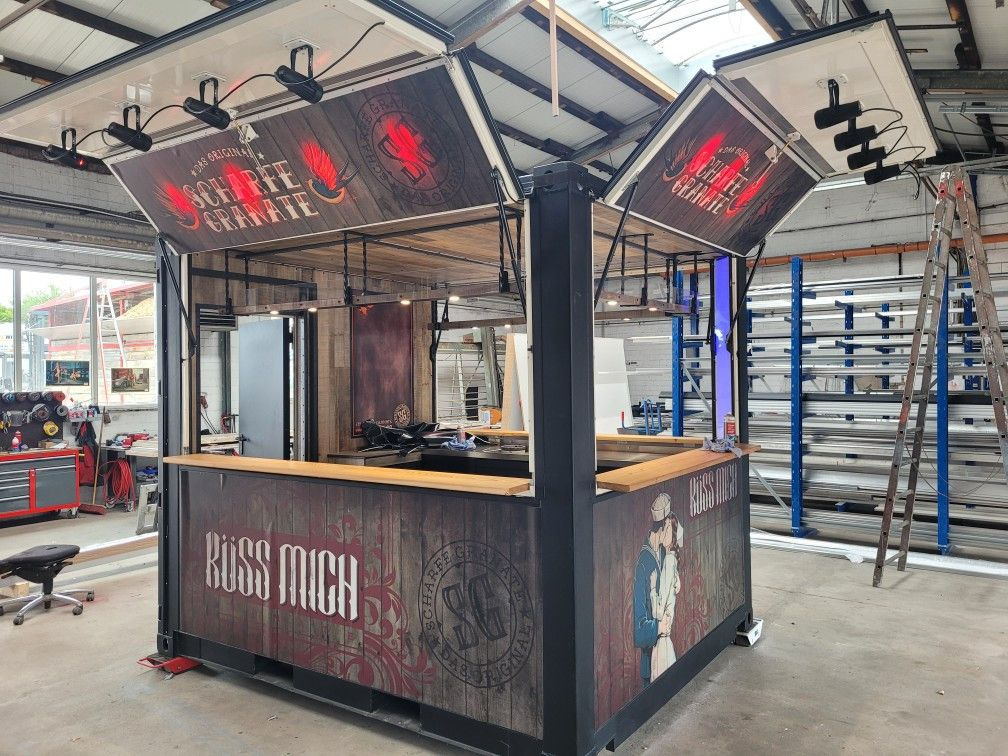 Premium Container Mobile Bar Event Food Truck Kn - Caisse mobile/ Conteneur: photos 1 Premium Container Mobile Bar Event Food Truck Kn - Caisse mobile/ Conteneur: photos 1