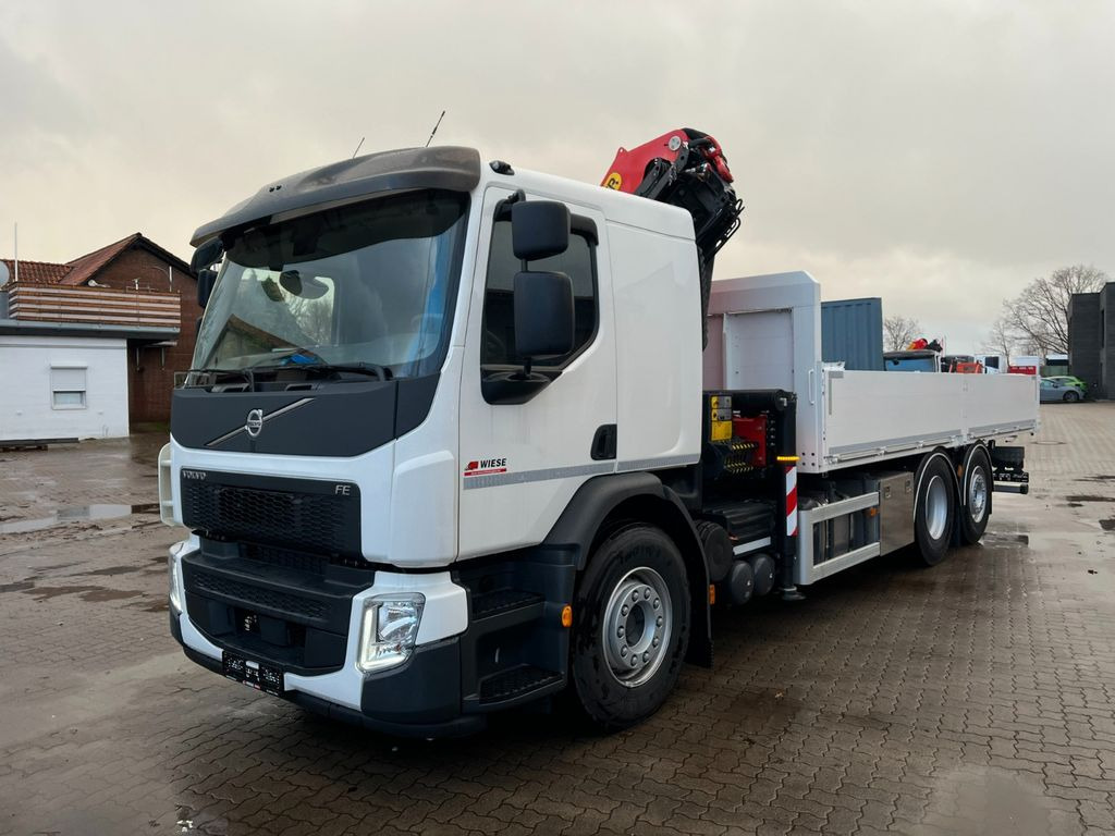 Volvo FE350 6x2 Pritsche Palfinger PK22002-EH - Camion, Camion grue: photos 1 Volvo FE350 6x2 Pritsche Palfinger PK22002-EH - Camion, Camion grue: photos 1