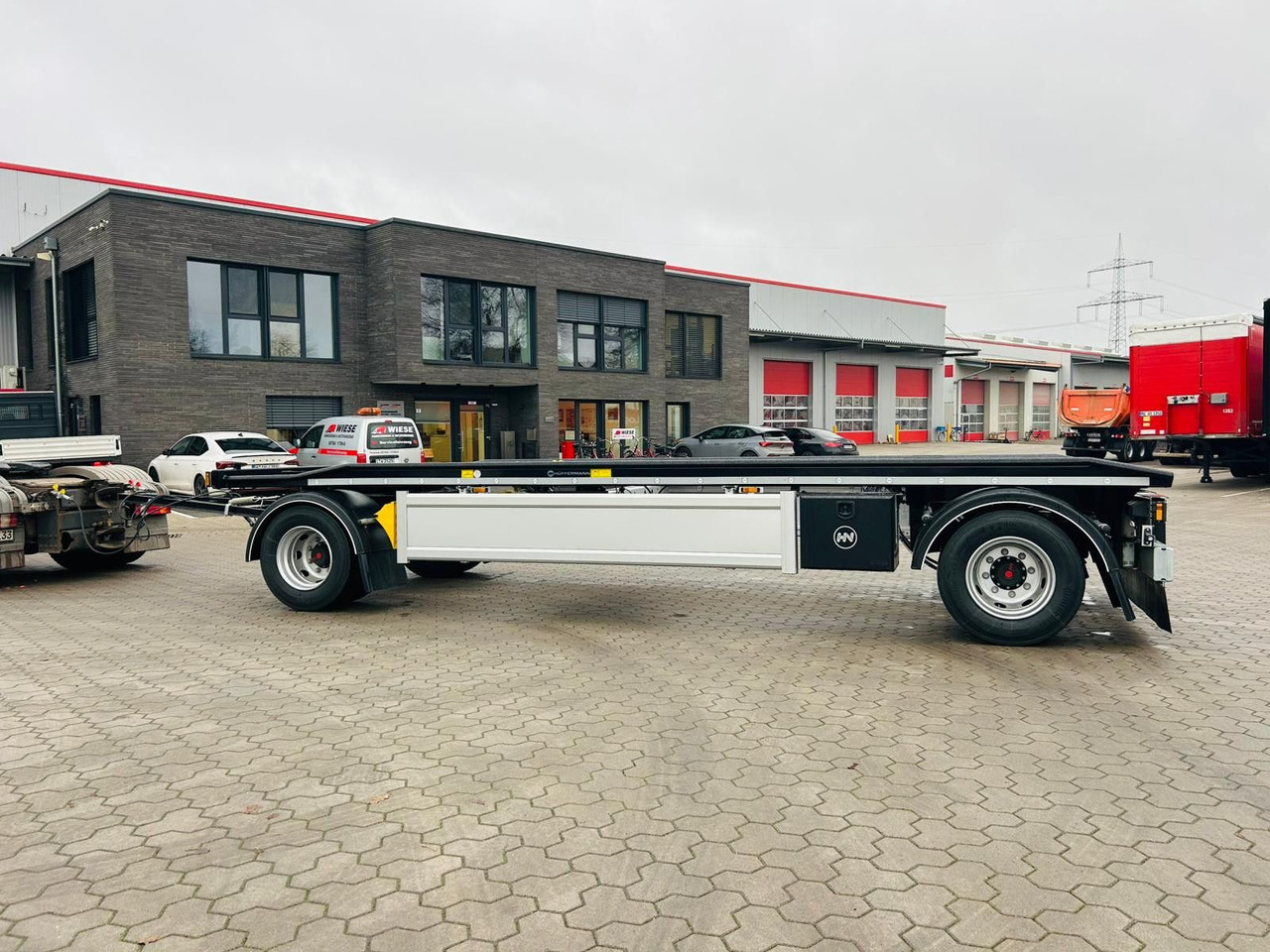 Remorque ampliroll/ Multibenne Hüffermann HAR 20.70 LS Aussenrollen Anhänger Sofort Verfüg: photos 6 Remorque ampliroll/ Multibenne Hüffermann HAR 20.70 LS Aussenrollen Anhänger Sofort Verfüg: photos 6