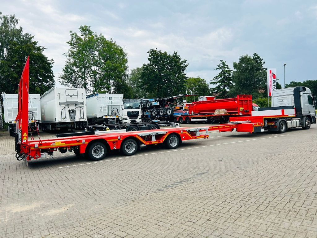 Semi-remorque surbaissé neuf Kässbohrer KSLA RJ Mega Jumbo Tieflader mit Radmulden tele: photos 7