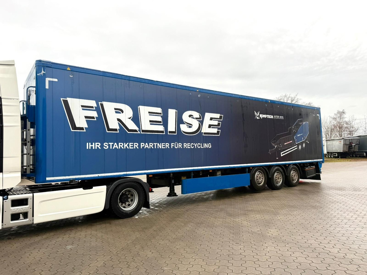 Knapen K200 Schubboden 92m³ - Semi-remorque à fond mouvant: photos 2 Knapen K200 Schubboden 92m³ - Semi-remorque à fond mouvant: photos 2