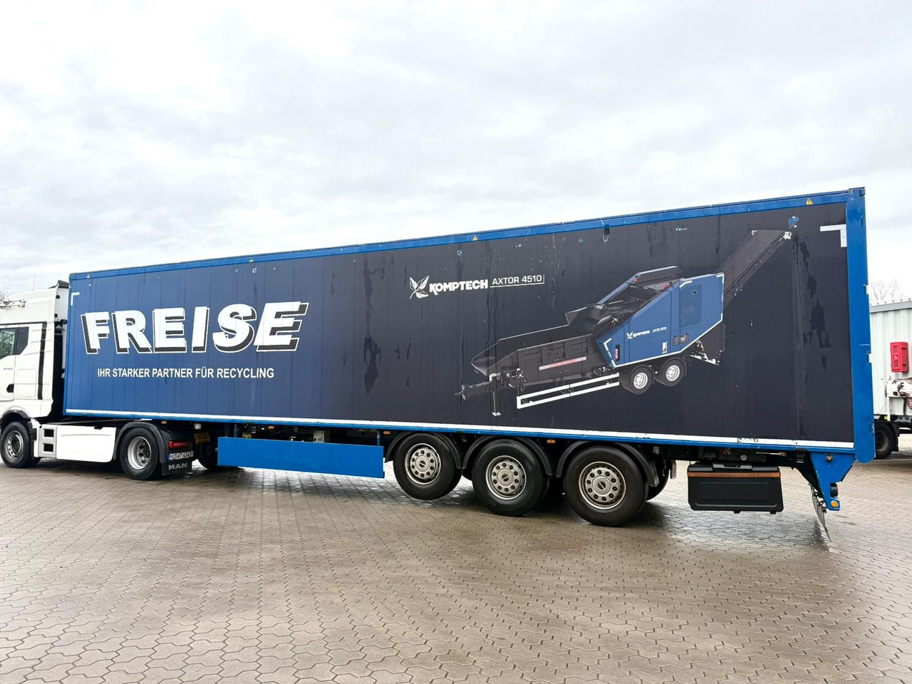 Knapen K200 Schubboden 92m³ - Semi-remorque à fond mouvant: photos 5 Knapen K200 Schubboden 92m³ - Semi-remorque à fond mouvant: photos 5