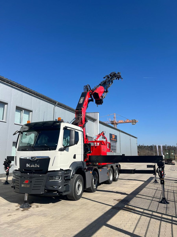 Camion grue MAN 8x4 mit F1150RA.2.28 L616 Winde, 2.per. Korb: photos 7