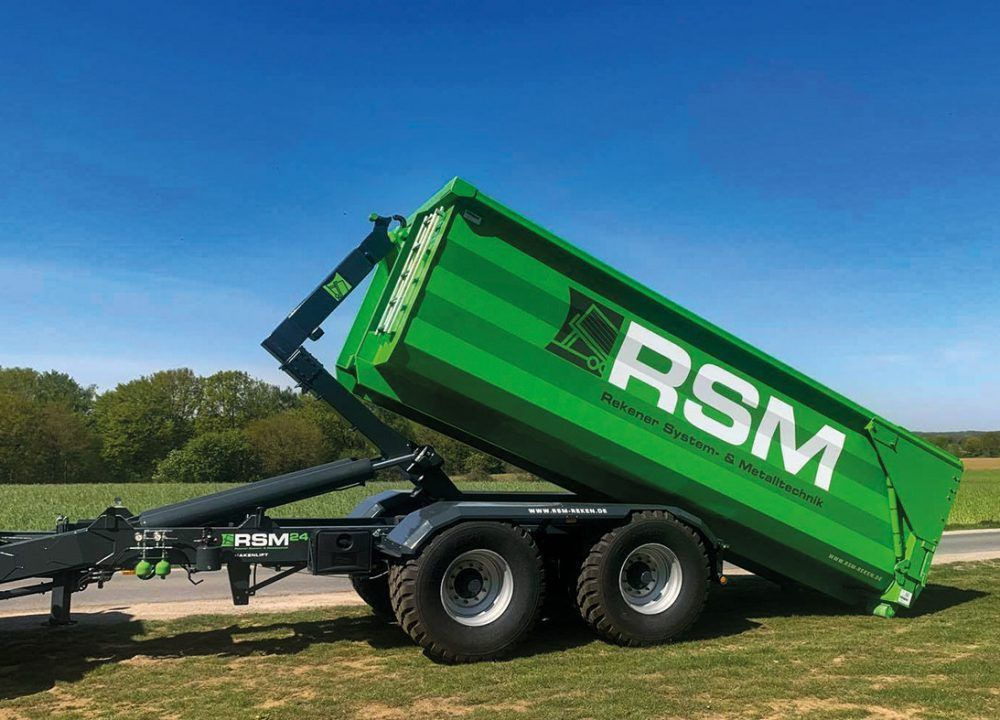 RSM 22 Abrollkipper Hakenlift Tandem - Remorque ampliroll/ Multibenne: photos 1 RSM 22 Abrollkipper Hakenlift Tandem - Remorque ampliroll/ Multibenne: photos 1