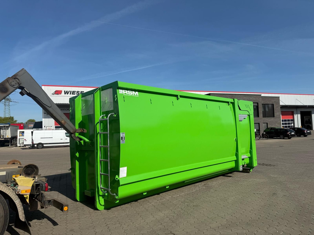 RSM Abrollcontainer 38m³ mit hydr. Heckklappe - Remorque porte-conteneur/ Caisse mobile: photos 2 RSM Abrollcontainer 38m³ mit hydr. Heckklappe - Remorque porte-conteneur/ Caisse mobile: photos 2