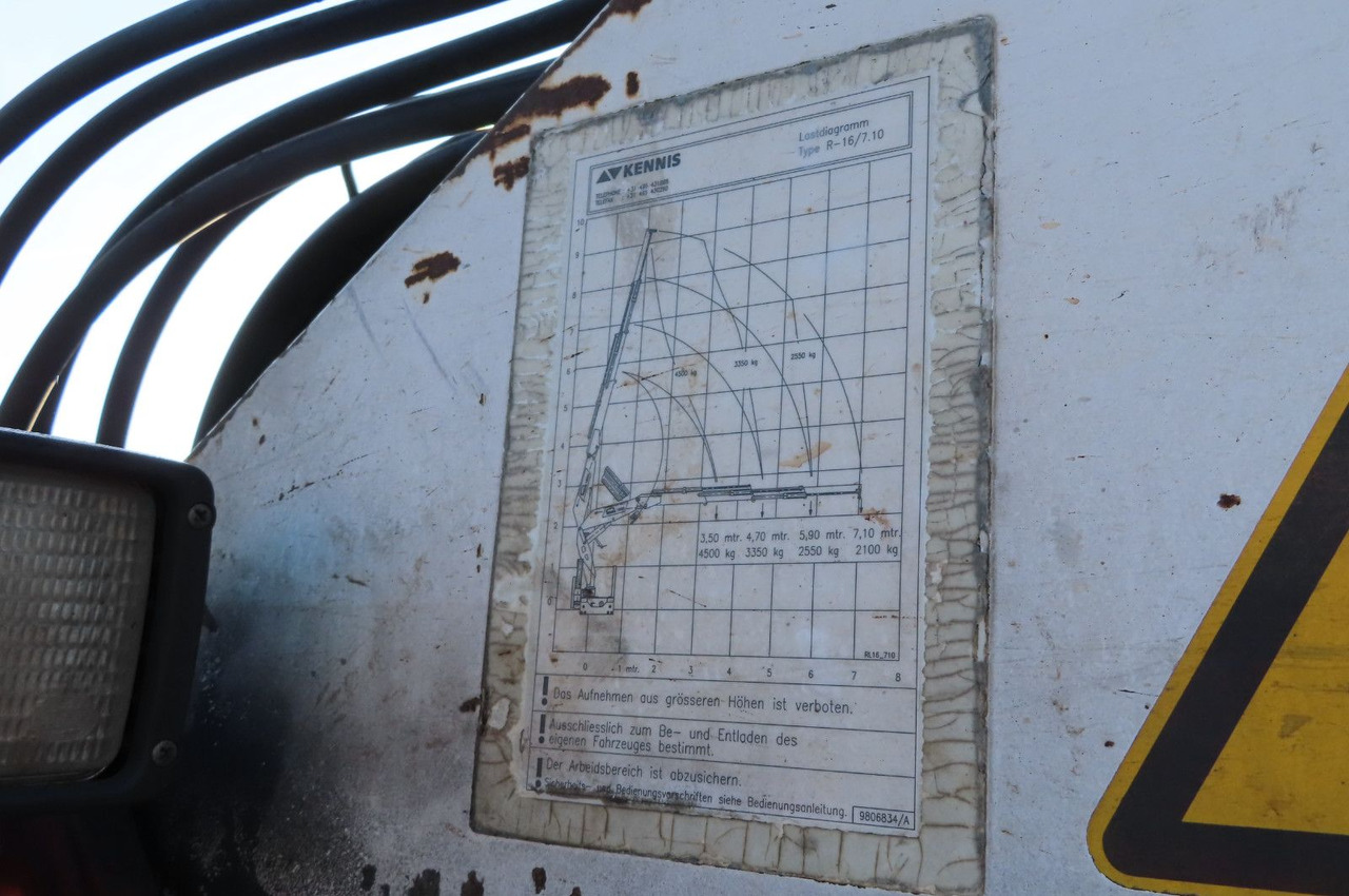 Rollkran Auflieger Kennis - Semi-remorque plateau: photos 5 Rollkran Auflieger Kennis - Semi-remorque plateau: photos 5