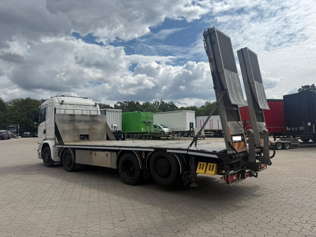 Scania G450 Baumaschinentransporter mit Rampen - Remorqueuse: photos 3 Scania G450 Baumaschinentransporter mit Rampen - Remorqueuse: photos 3