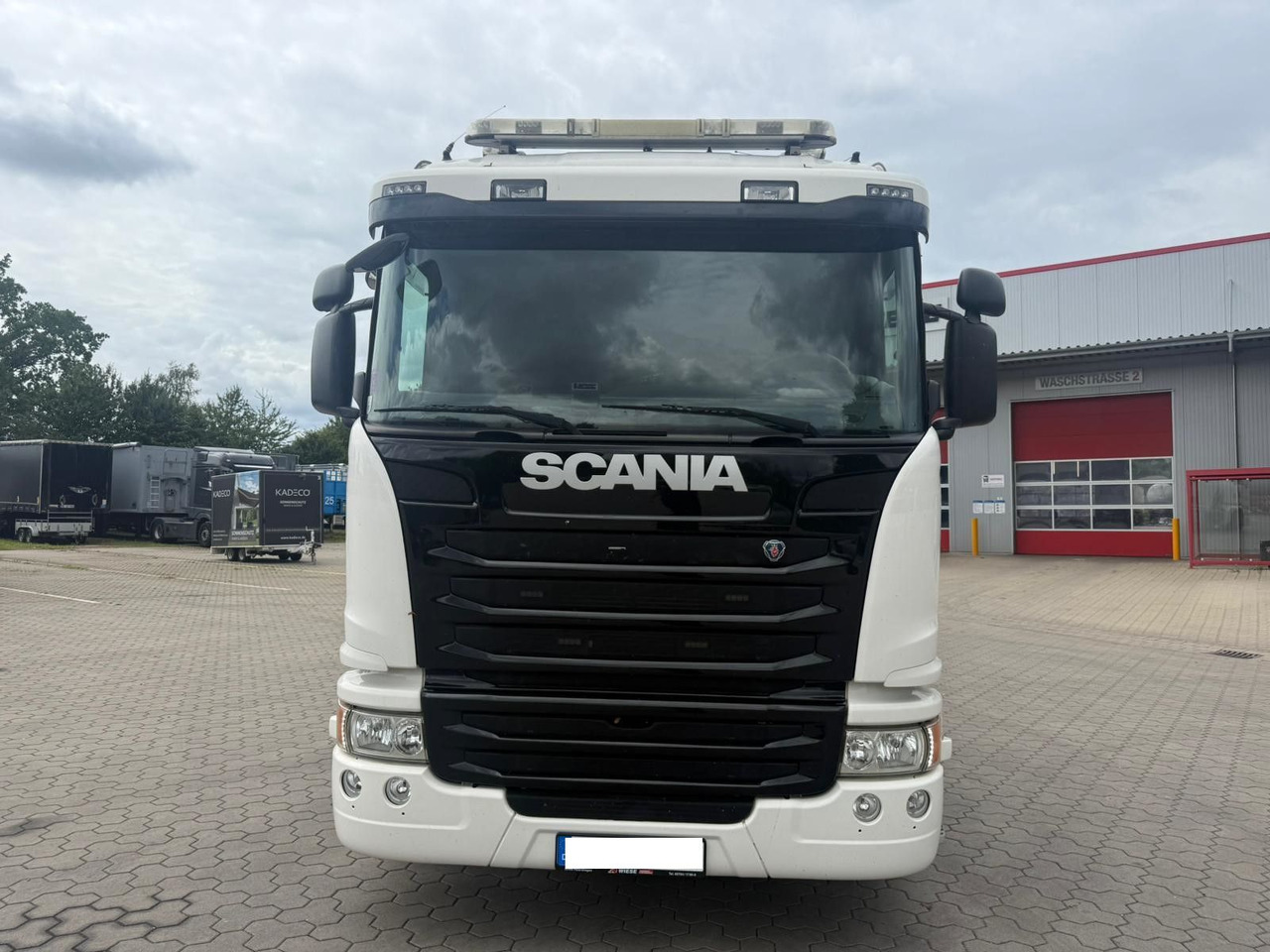 Scania G450 Baumaschinentransporter mit Rampen en leasing occasion Scania G450 Baumaschinentransporter mit Rampen: photos 6