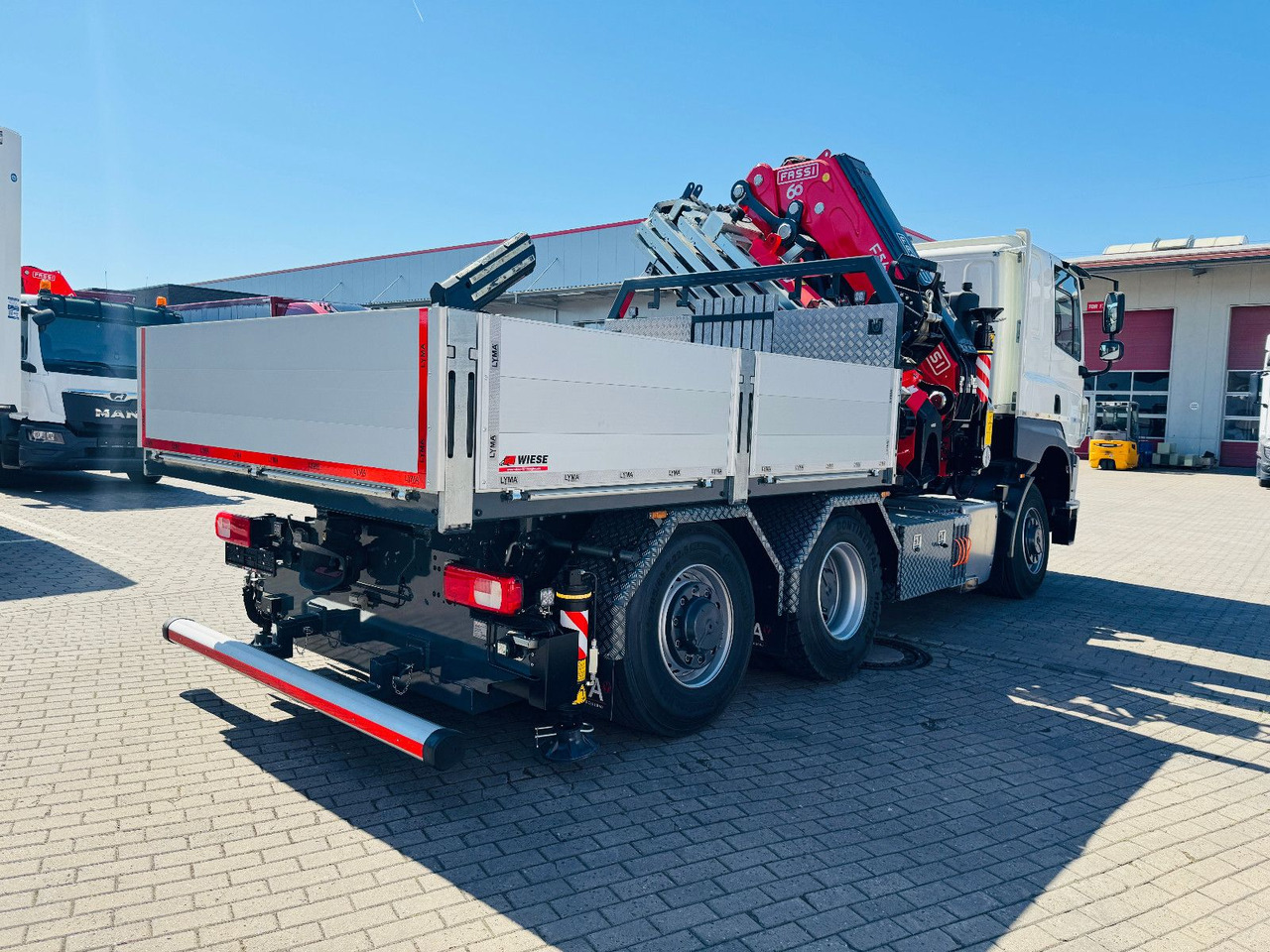 Camion plateau, Camion grue Tatra 6x6x6 Phoenix Fassi F545RA.2.27 L214 V20: photos 10