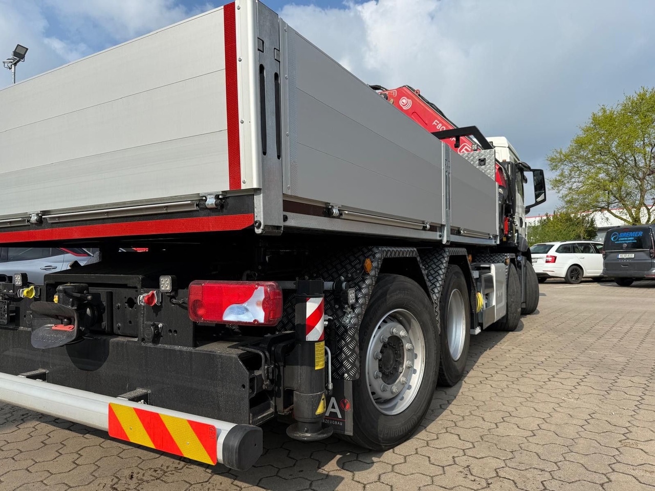 Tracteur routier MAN 35.520 8x4 Fassi F800 RA2.28 OHNE ABSTÜTZÜBERWA.: photos 6