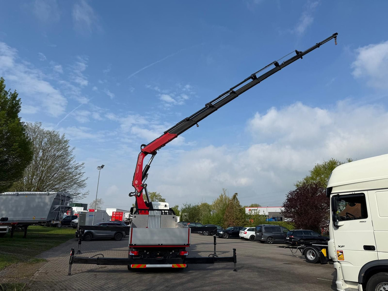 Tracteur routier MAN 35.520 8x4 Fassi F800 RA2.28 OHNE ABSTÜTZÜBERWA.: photos 13
