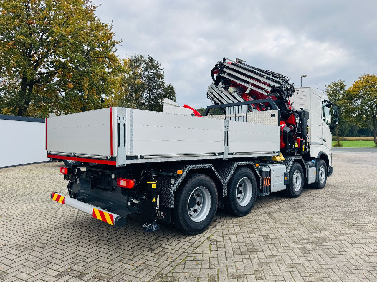 Volvo FH 500 8x4 Kran F820 RA2.27 Jib & Winde Sofort - Camion plateau, Camion grue: photos 4 Volvo FH 500 8x4 Kran F820 RA2.27 Jib & Winde Sofort - Camion plateau, Camion grue: photos 4