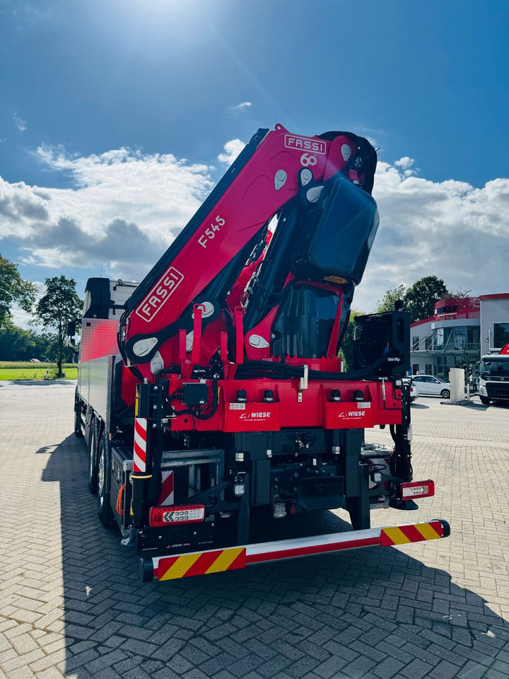 Camion plateau, Camion grue Volvo FH 540 6x2 Container Fassi F545 Heck: photos 8