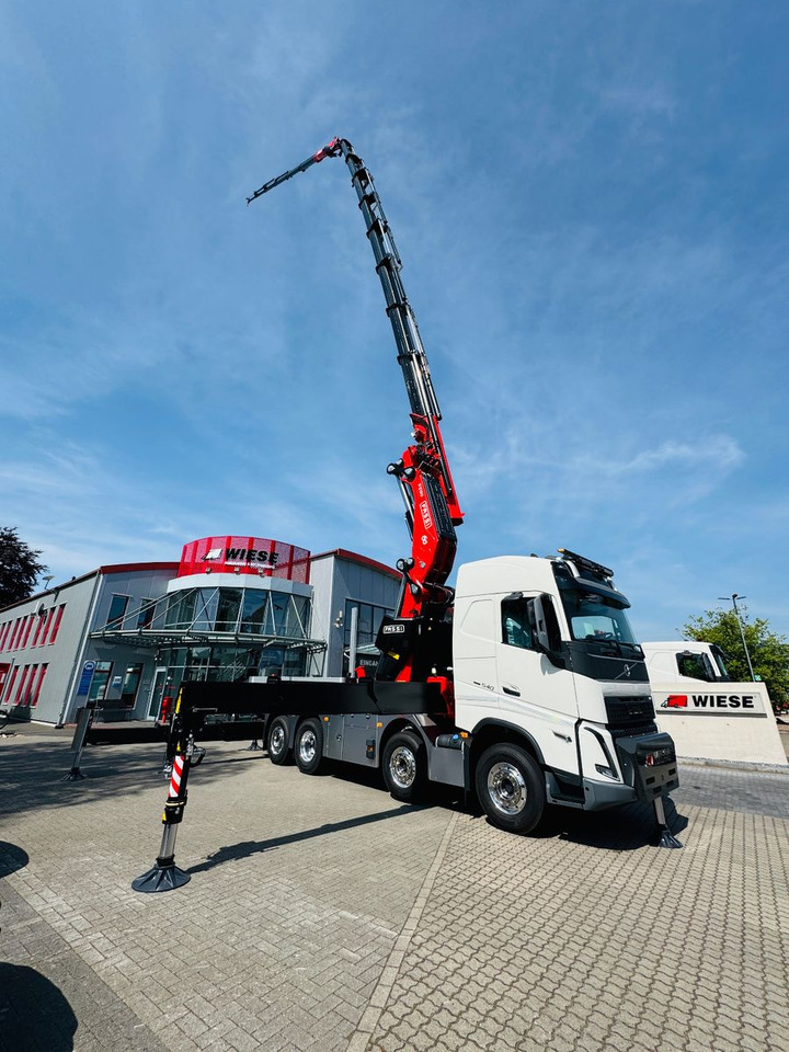 Volvo FH 540 mit Fassi F2150RAL Fly Jib + Winde - Camion plateau, Camion grue: photos 5 Volvo FH 540 mit Fassi F2150RAL Fly Jib + Winde - Camion plateau, Camion grue: photos 5