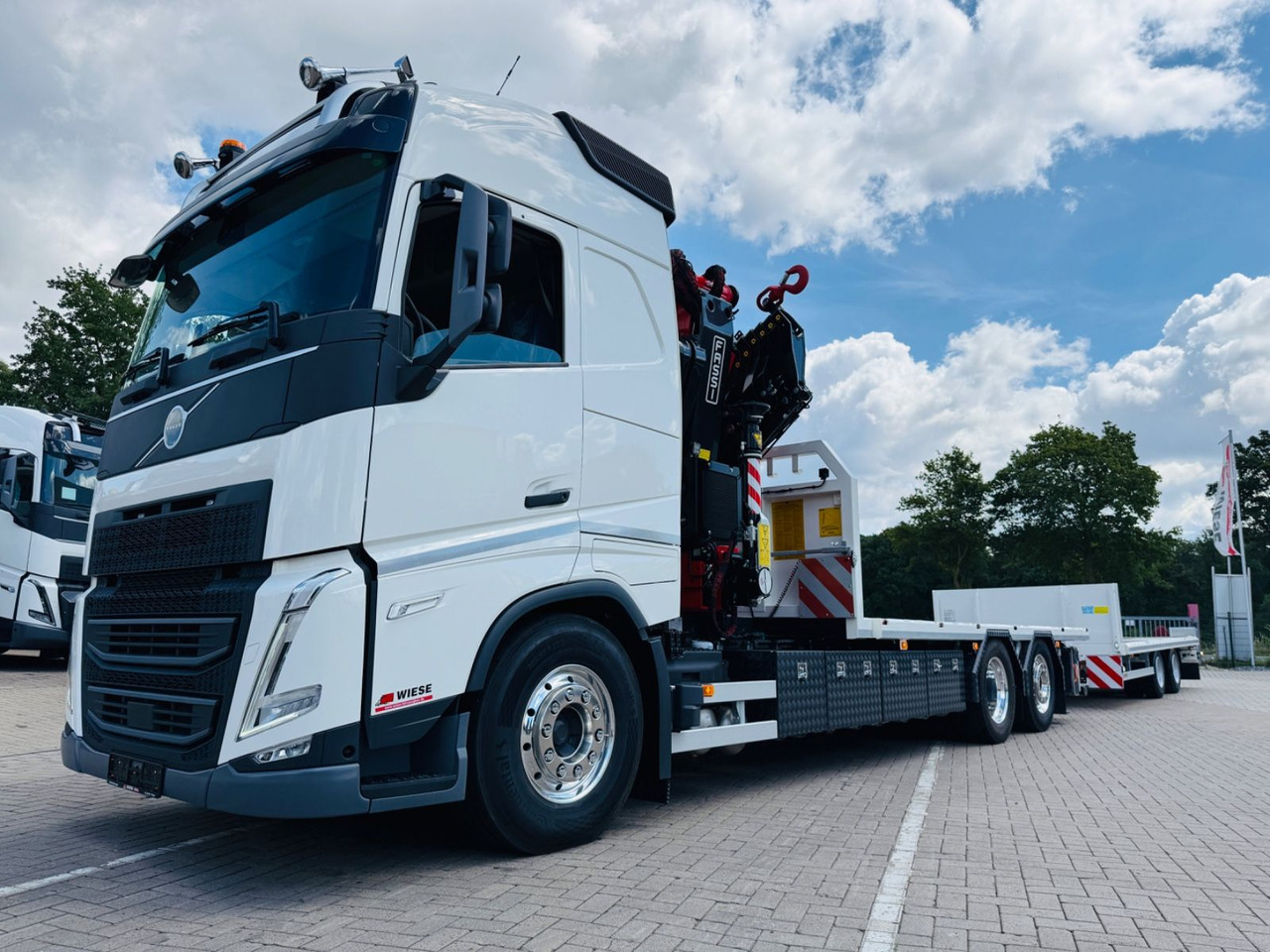Volvo FH540 6x2 Containerpritsche mit F545RA.2.26 - Camion grue: photos 1 Volvo FH540 6x2 Containerpritsche mit F545RA.2.26 - Camion grue: photos 1