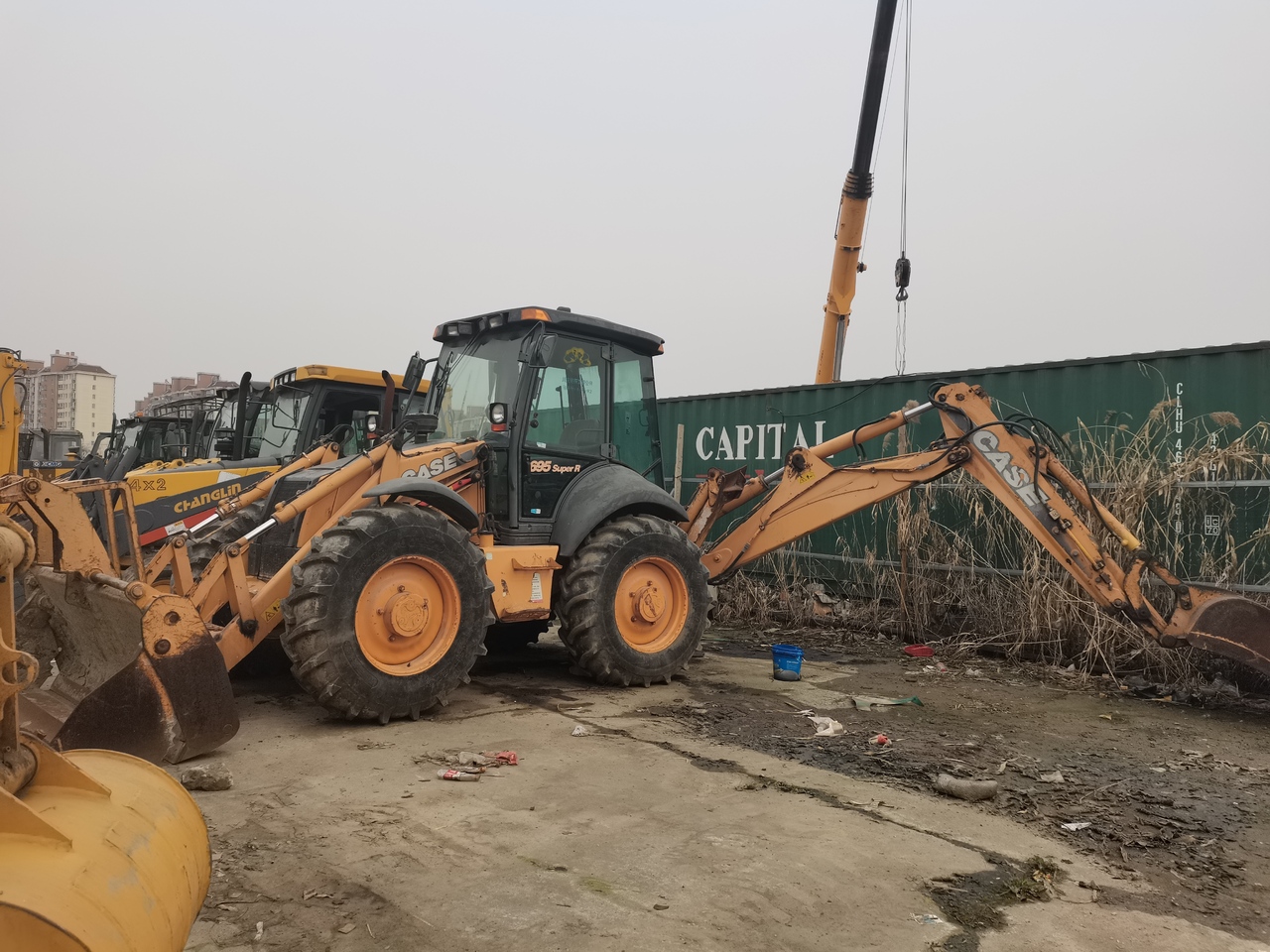 CASE 695 - Tractopelle: photos 4 CASE 695 - Tractopelle: photos 4