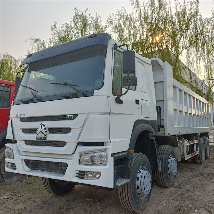 Camion benne HOWO HOWO 8x4 371 -Tipper-White: photos 7