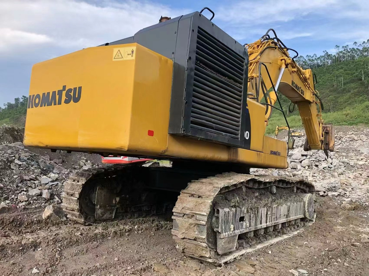 KOMATSU PC800-7 - Pelle sur chenille: photos 4 KOMATSU PC800-7 - Pelle sur chenille: photos 4