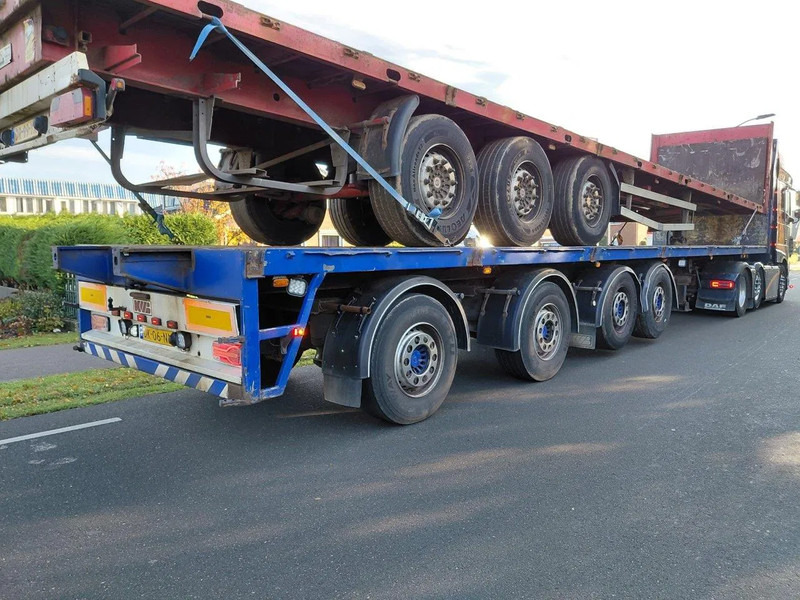 Kwb 4 AXLE HOLLAND TRAILER 41180 KG LOADING CAPACITY - Semi-remorque plateau: photos 4 Kwb 4 AXLE HOLLAND TRAILER 41180 KG LOADING CAPACITY - Semi-remorque plateau: photos 4