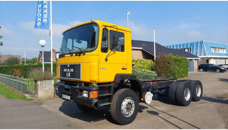 MAN 26.372 MANUAL ZF GEARBOX STEEL SUSPENSION 6X4 - Châssis cabine: photos 1 MAN 26.372 MANUAL ZF GEARBOX STEEL SUSPENSION 6X4 - Châssis cabine: photos 1