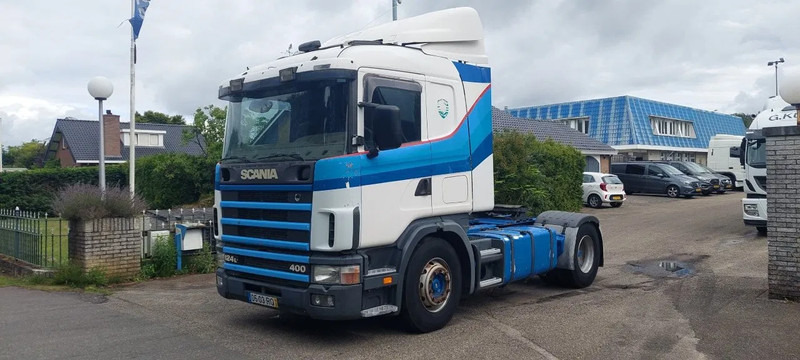 Scania R124-400 4x2 TRUCKHEAD + KIPPER HYDRAULIC + AIRO + RETARDER - Tracteur routier: photos 1 Scania R124-400 4x2 TRUCKHEAD + KIPPER HYDRAULIC + AIRO + RETARDER - Tracteur routier: photos 1