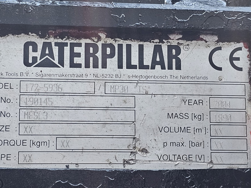 Cisaille de démolition Verachtert vt50 mp30 shear tank tank shear combi crusher verachtert caterpillar: photos 6