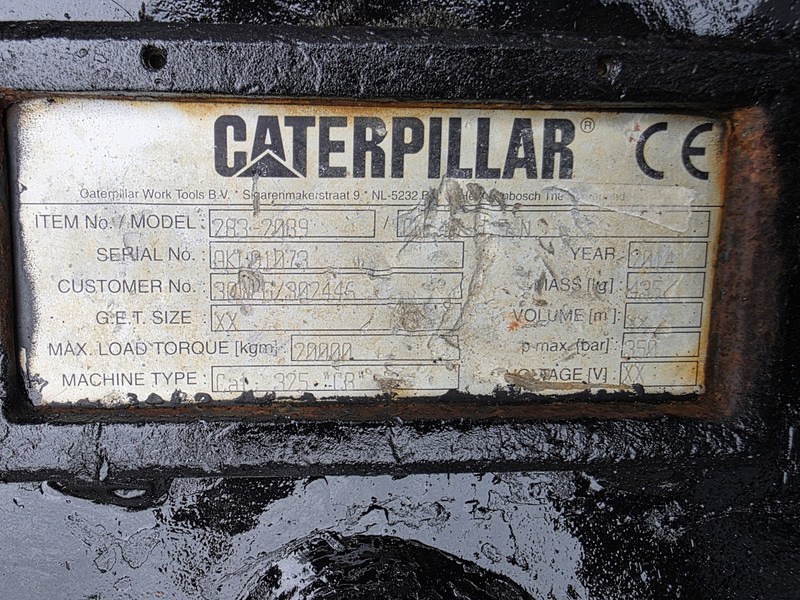 Snelwissel cw 45 cat 325 verachtert coupler cw45 - Attache rapide pour Engins de chantier: photos 5 Snelwissel cw 45 cat 325 verachtert coupler cw45 - Attache rapide pour Engins de chantier: photos 5