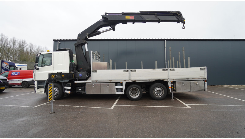 DAF CF 85.360 6x2 OPEN BOX WITH HMF 5300 CRANE - Camion grue: photos 1 DAF CF 85.360 6x2 OPEN BOX WITH HMF 5300 CRANE - Camion grue: photos 1