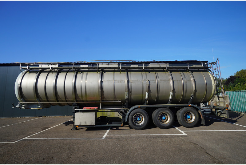 Dijkstra 3 AXLE CHEMIE TANK TRAILER 42 m3 - Semi-remorque citerne: photos 1 Dijkstra 3 AXLE CHEMIE TANK TRAILER 42 m3 - Semi-remorque citerne: photos 1