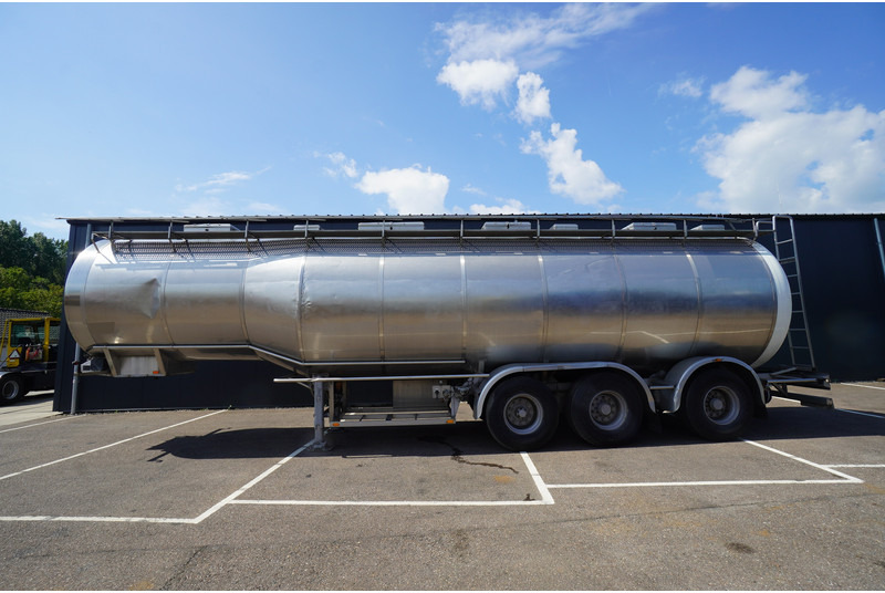 Semi-remorque citerne pour transport de la nourriture Dijkstra 3 AXLE FOOD TRAILER 26.500 LTR