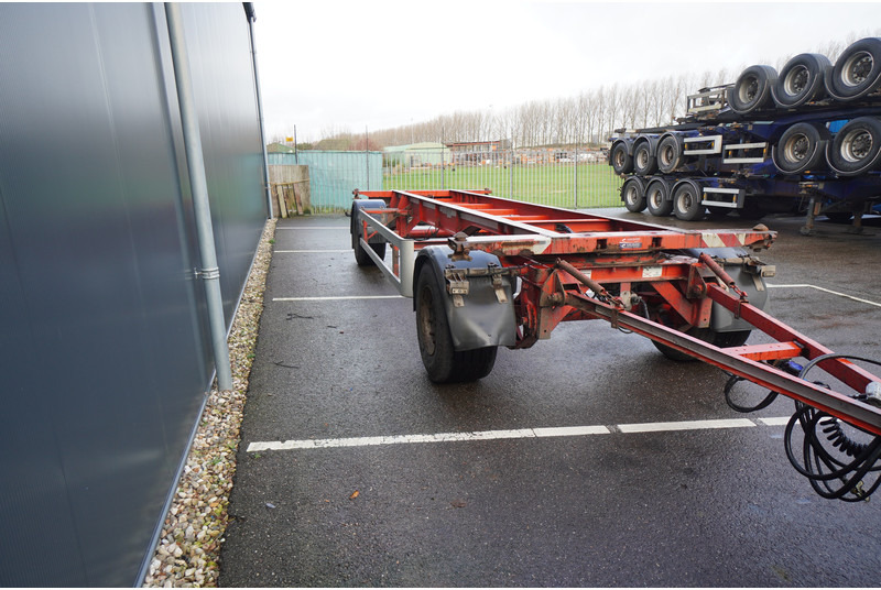 GS Meppel 2 AXLE 20FT CONTAINER TRANSPORT TRAILER - Remorque porte-conteneur/ Caisse mobile: photos 4 GS Meppel 2 AXLE 20FT CONTAINER TRANSPORT TRAILER - Remorque porte-conteneur/ Caisse mobile: photos 4