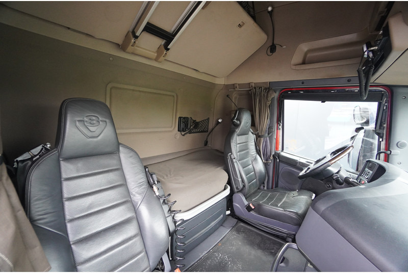 Camion frigorifique Scania R 580 V8 6X2 FRIGO RETARDER IN COMBI WITH BURG TRAILER: photos 6