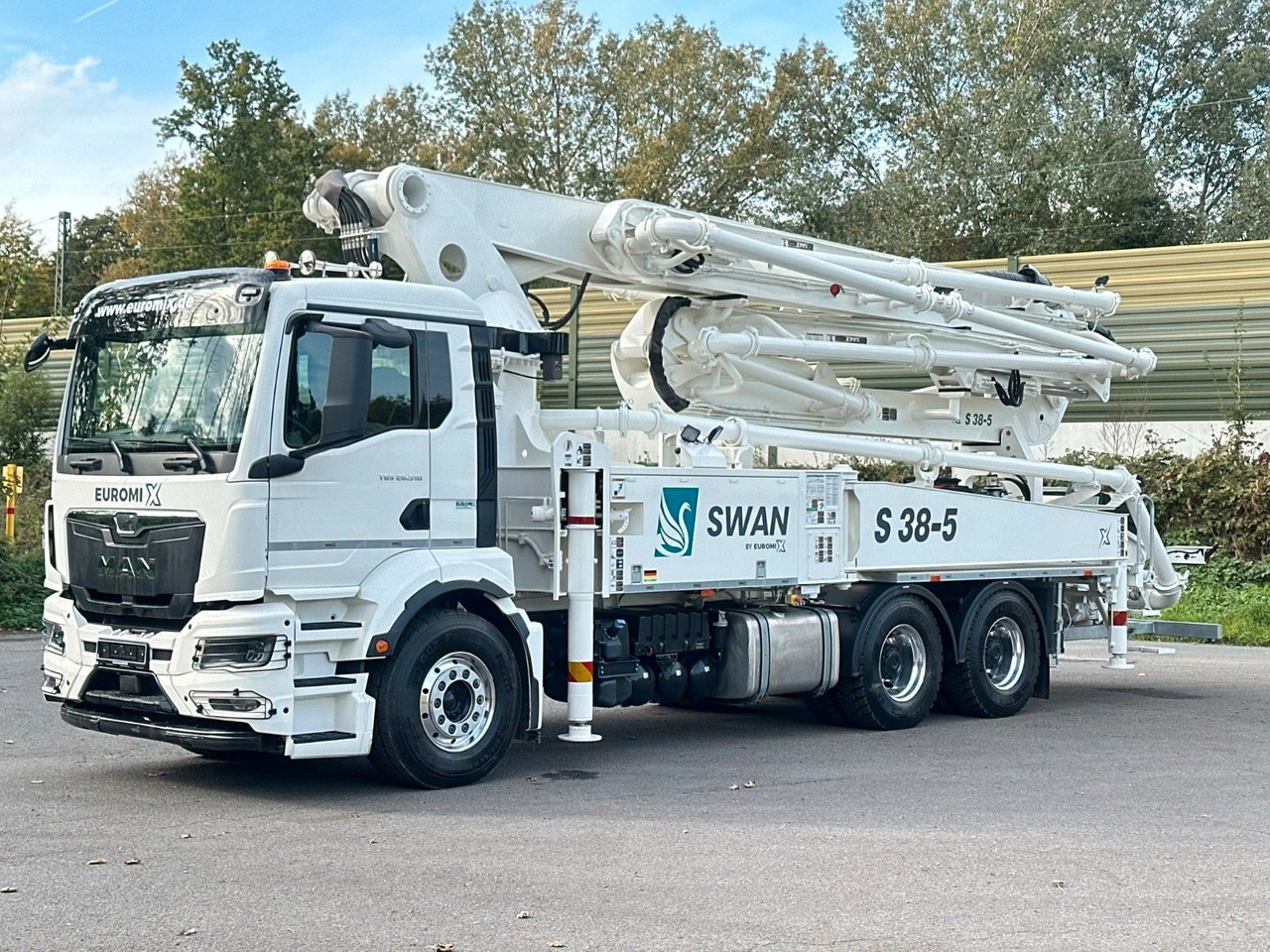 Camion pompe MAN TGS 26.510 6x4 SWAN TSP 38-5 160RZ    ( 38m ): photos 8