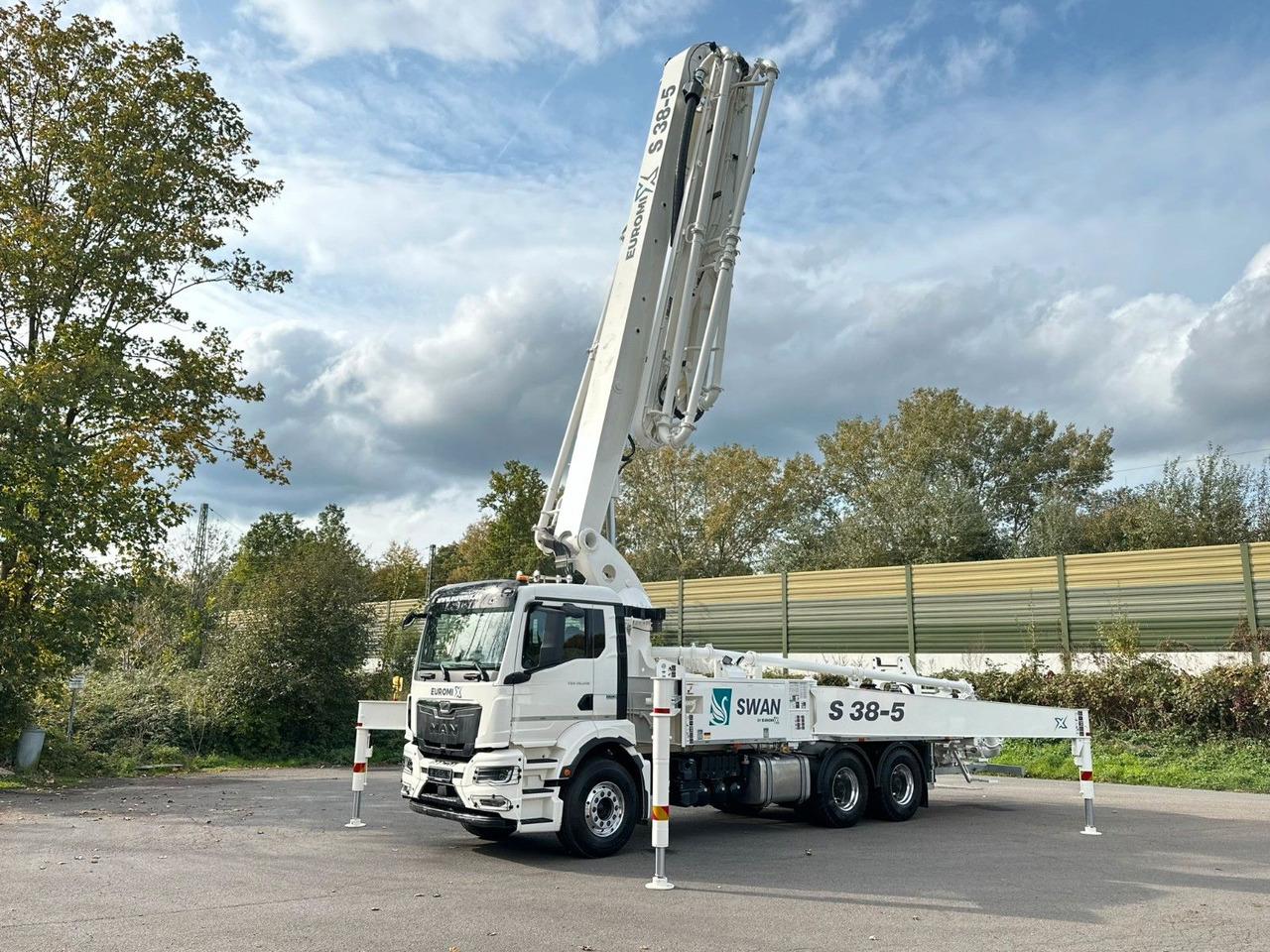 Camion pompe MAN TGS 26.510 6x4 SWAN TSP 38-5 160RZ    ( 38m ): photos 17