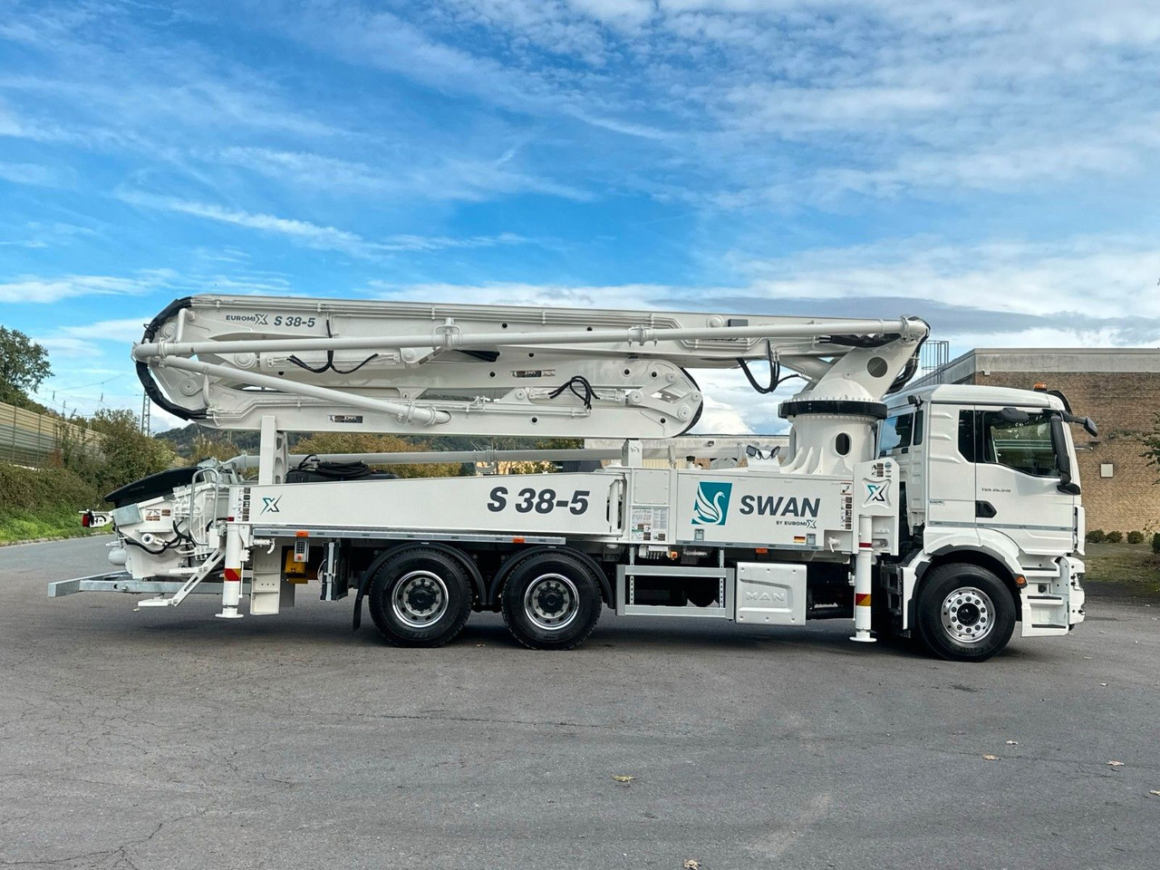 Camion pompe MAN TGS 26.510 6x4 SWAN TSP 38-5 160RZ    ( 38m ): photos 14
