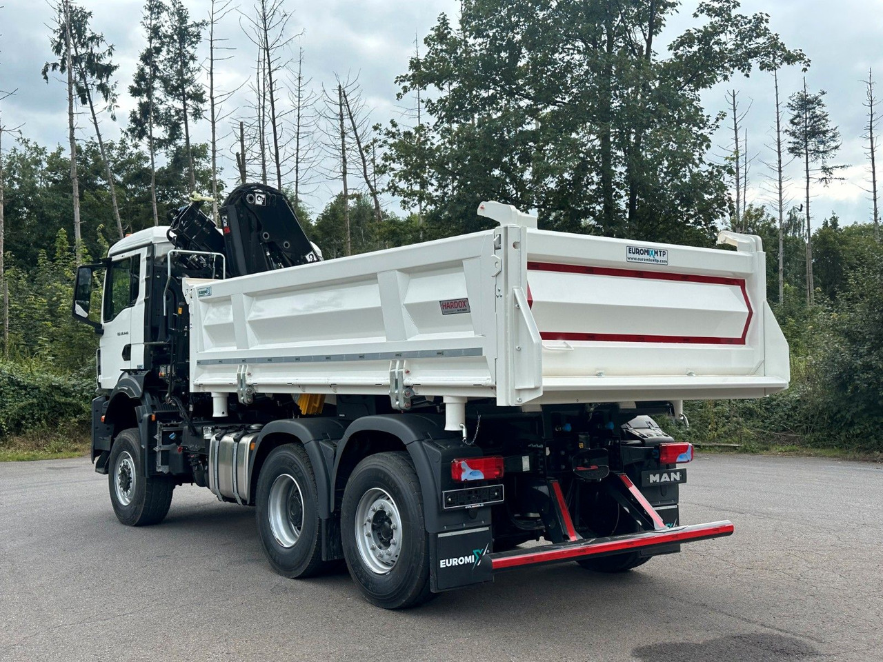 MAN TGS 28.440 6x4-4/3-Seiten- Kipper / Hiab 138-3 - Camion benne, Camion grue: photos 4 MAN TGS 28.440 6x4-4/3-Seiten- Kipper / Hiab 138-3 - Camion benne, Camion grue: photos 4