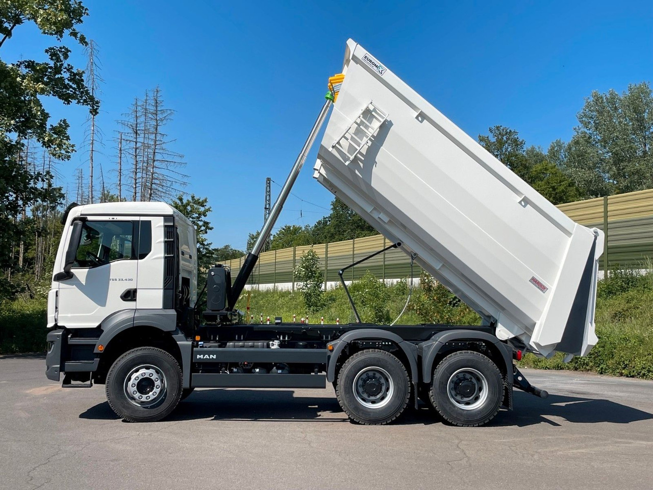 Camion benne MAN TGS 33.440 6x4/Euro6e EuromixMTP Mulden-Kipper: photos 10