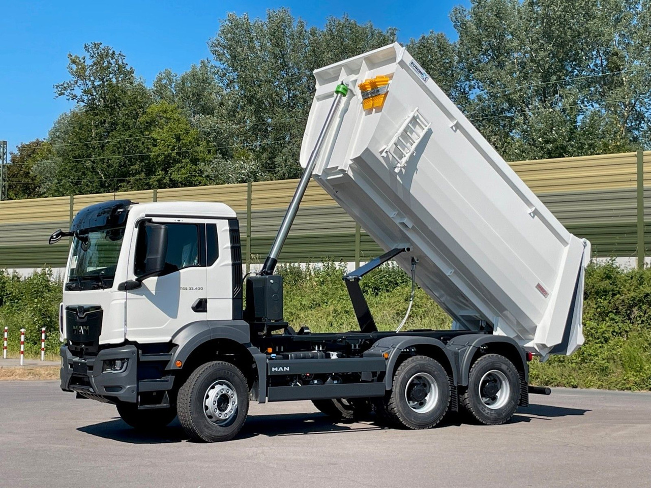 Camion benne MAN TGS 33.440 6x4/Euro6e EuromixMTP Mulden-Kipper: photos 9