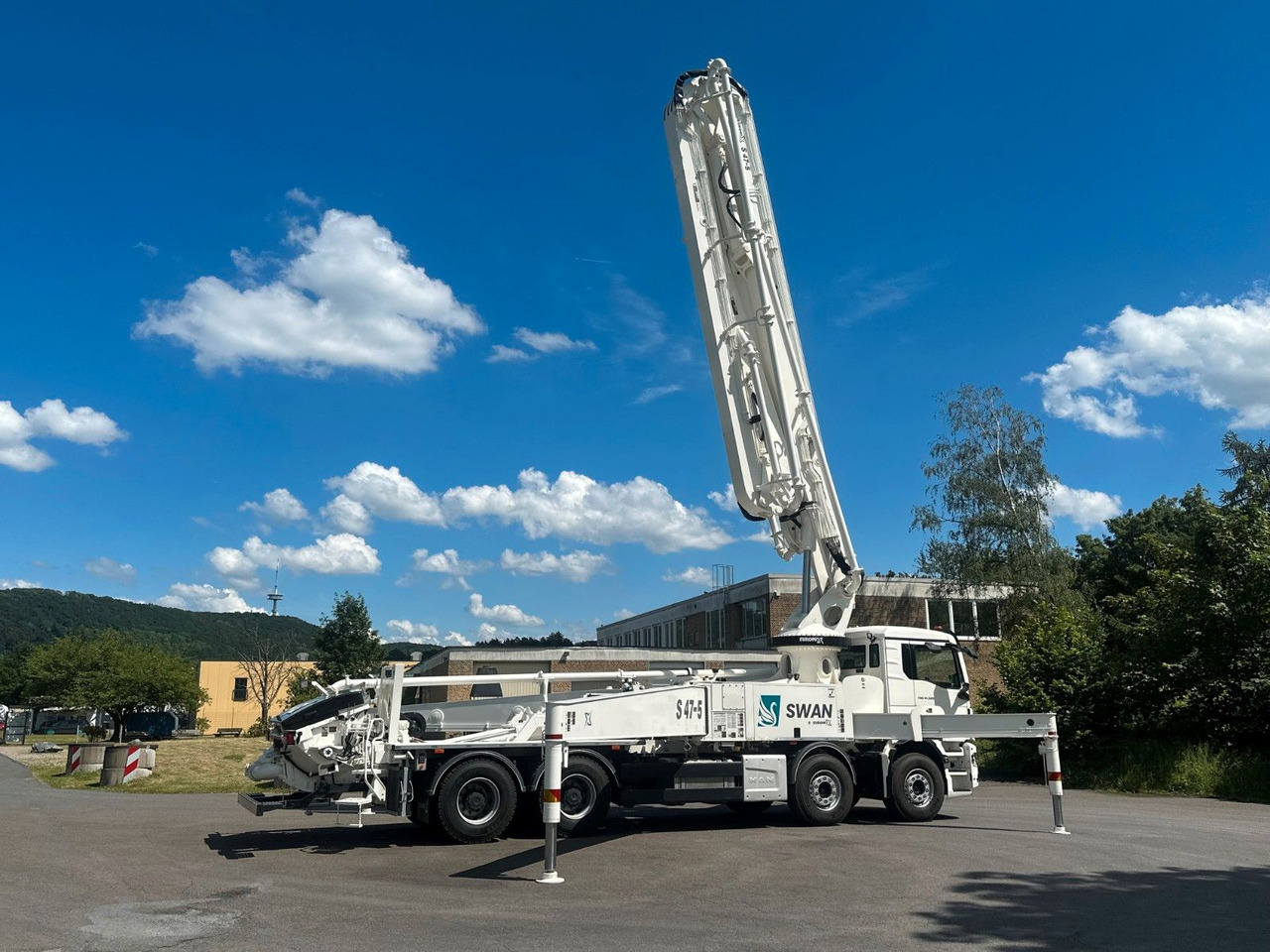 Camion malaxeur MAN TGS 41.520 8x4 SWAN TSP 47-5 160RZ    ( 47m ): photos 23