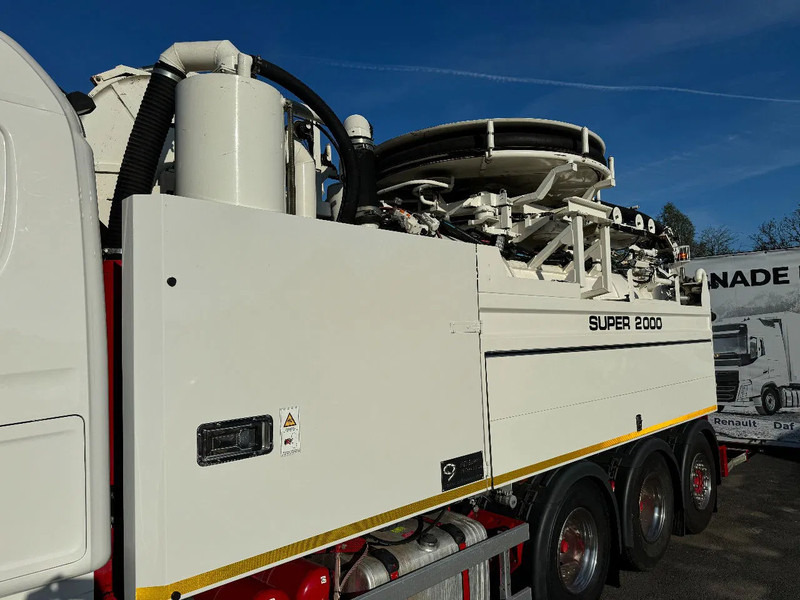Scania R480 8x4, Wiedemann Super 2000 (10+6m3) + Recycler, Euro 6, 2013 - Camion hydrocureur: photos 5 Scania R480 8x4, Wiedemann Super 2000 (10+6m3) + Recycler, Euro 6, 2013 - Camion hydrocureur: photos 5