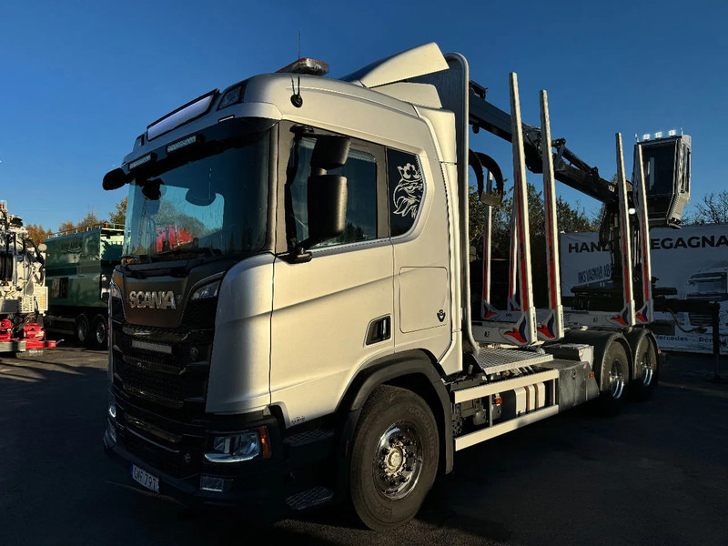 Scania R730 V8 6X4, Retarder, Timber-truck + Kran, 2020 - Camion grumier, Camion grue: photos 4 Scania R730 V8 6X4, Retarder, Timber-truck + Kran, 2020 - Camion grumier, Camion grue: photos 4