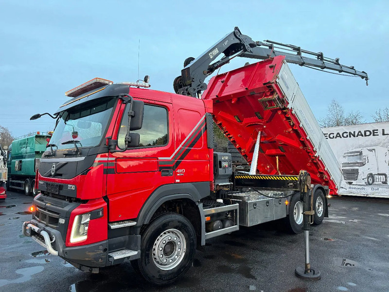 Volvo FMX 410 6x2*4, Tipper & Crane, 2015 - Camion benne, Camion grue: photos 3 Volvo FMX 410 6x2*4, Tipper & Crane, 2015 - Camion benne, Camion grue: photos 3