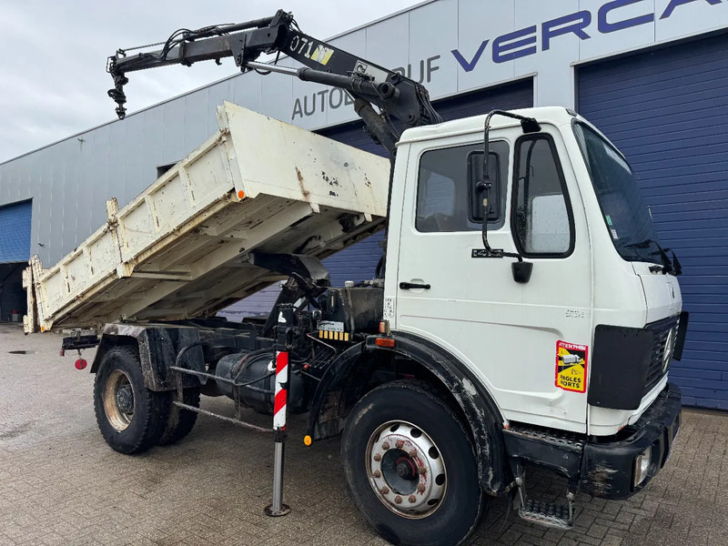 Mercedes-Benz 1414 **6CYL-FRENCH TRUCK-TOPSHAPE** - Camion benne, Camion grue: photos 2 Mercedes-Benz 1414 **6CYL-FRENCH TRUCK-TOPSHAPE** - Camion benne, Camion grue: photos 2